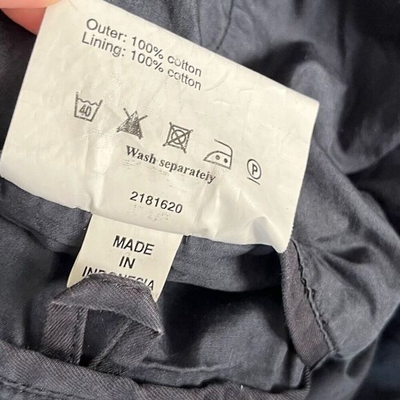 Barbour Utility Jacket Belted Gray Navy L2051 US4 - Picture 5 of 10